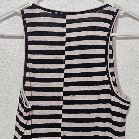 NWOT Frane linen striped top size xs - Picture 8 of 10